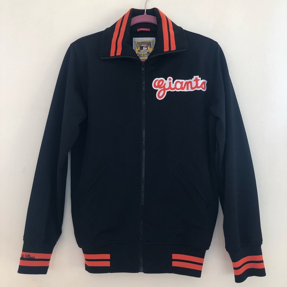 🖤🧡HP🧡🖤 Mitchell & Ness Cooperstown Collection Giants Tailored Fit sz 36 (S)